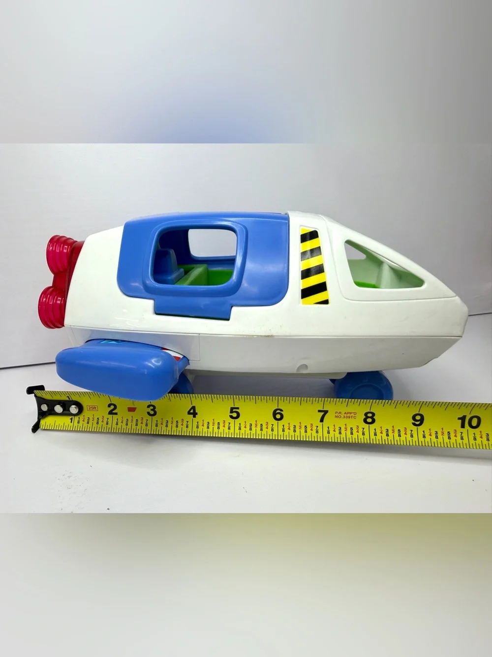 Fisher Price Little People Buzz Lightyear Spaceship Talking Rocket 2012 WORKS!
